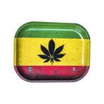 Rolling Tray - Rasta Leaf     Small, Verzenden, Nieuw