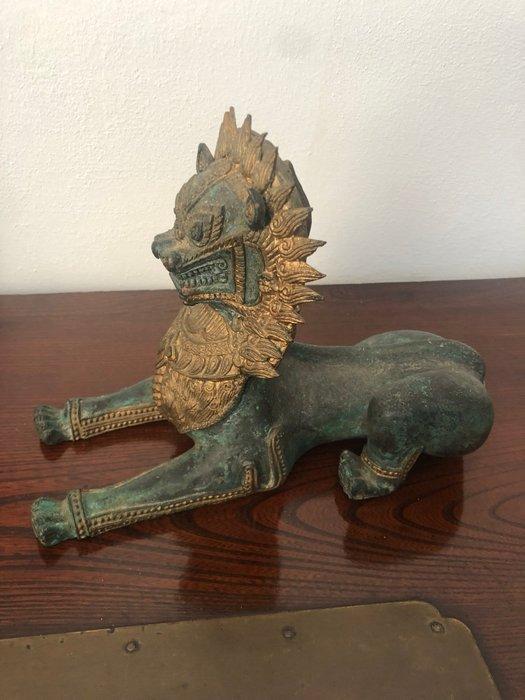 Chien Foo - Bronze - Thaïlande - Fin du XXe siècle, Antiquités & Art, Art | Art non-occidental