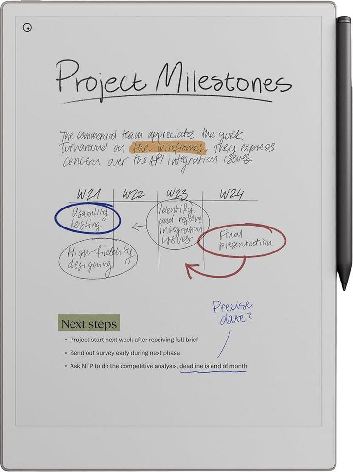 2dekans | reMarkable Paper Pro Tablet - Refurbished -, Computers en Software, Harde schijven, Ophalen of Verzenden