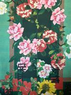 Tissu double largeur exclusif. Tissu japonais. Édition