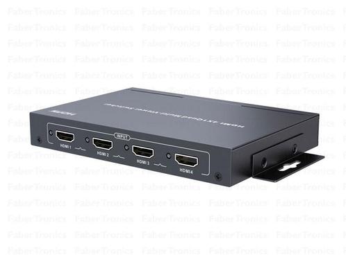 4x1 Quad multiviewer - Huismerk, Doe-het-zelf en Bouw, Elektriciteit en Kabels, Ophalen of Verzenden