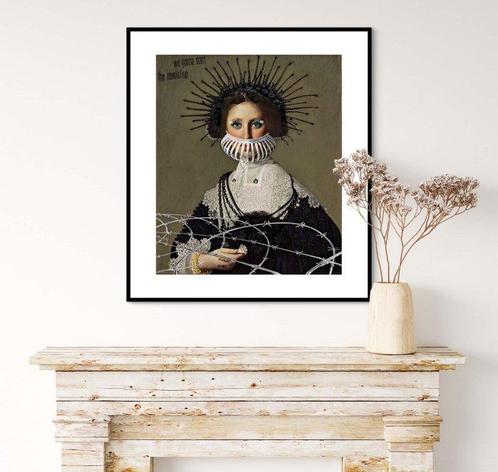 Carlotta Baldazzi - Rebel Girl, Antiek en Kunst, Kunst | Schilderijen | Modern