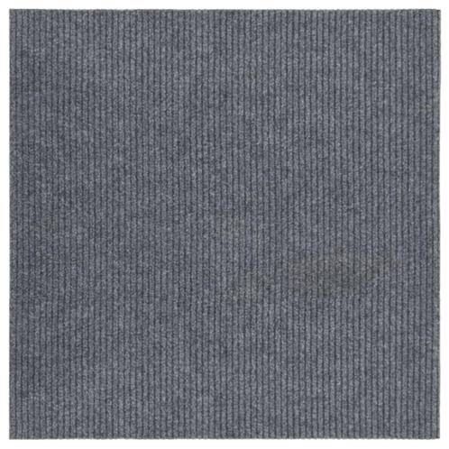 vidaXL Tapis 100x100 cm gris, Maison & Meubles, Ameublement | Tapis & Moquettes, Neuf, Envoi