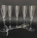 Baccarat - Champagne fluitje - Magnifieke serie van 6, Antiek en Kunst