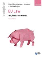 Complete EU Law 9780198725770 Elspeth Berry, Boeken, Verzenden, Zo goed als nieuw, Elspeth Berry