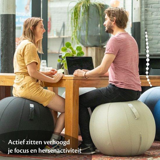 2dekans | Bckz Zitbal Kantoor en Thuis 75 CM - Luxe Yoga Bal, Sports & Fitness, Yoga & Pilates, Enlèvement ou Envoi