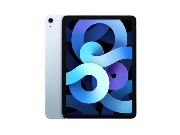 Apple iPad Air 4 (2020) - Tablet - 64GB Wi-Fi - Sky Blauw, Computers en Software, Apple iPads, Zo goed als nieuw, Verzenden