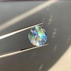 1 pcs Kleurloos Maansteen - 9.45 ct - Bellerophon Gemlab -, Nieuw