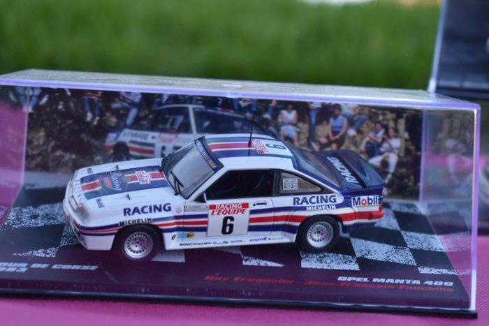 1:43 - Voiture miniature (4) - Opel Manta 400; SEAT 1430, Hobby en Vrije tijd, Modelauto's | 1:5 tot 1:12