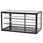 Neutrale Vitrine | INTEGRA | Zwart | 3 Niveaus |, Verzenden, Nieuw in verpakking