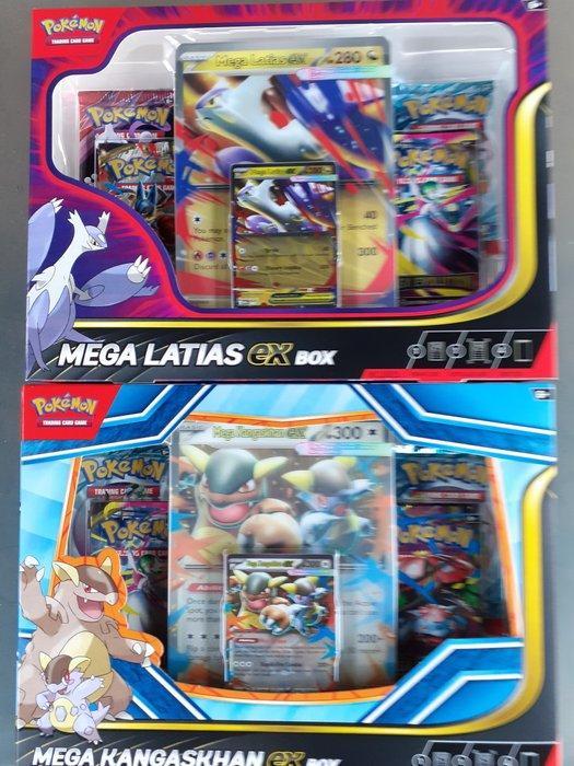Pokémon - 2 Box - Mega Latias ex box en Mega Kangaskhan ex, Hobby & Loisirs créatifs, Jeux de cartes à collectionner | Pokémon