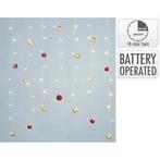 2dekans | Led gordijn kerstbal 74led, Ophalen of Verzenden, Nieuw