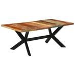 vidaXL Table à manger 200x100x74 cm bois massif de, Neuf, Verzenden