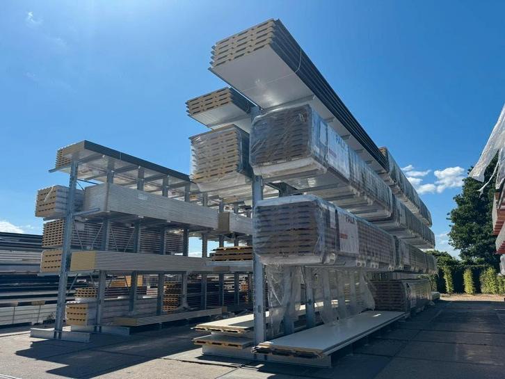 Sandwich dakpanelen 30 en 40mm | va. € 18,- p/m2, Doe-het-zelf en Bouw, Platen en Panelen, Nieuw, 20 tot 50 mm, Overige materialen