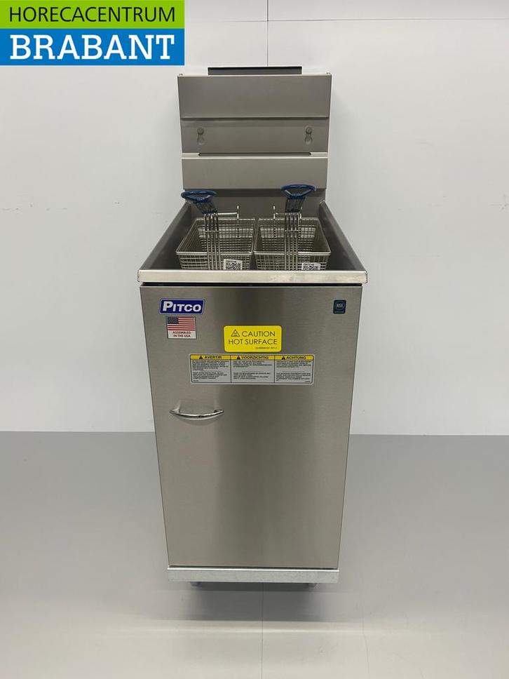 RVS Pitco 35C+S Friteuse frituur 18 liter Aardgas GAS Horeca, Zakelijke goederen, Horeca | Keukenapparatuur, Ophalen of Verzenden