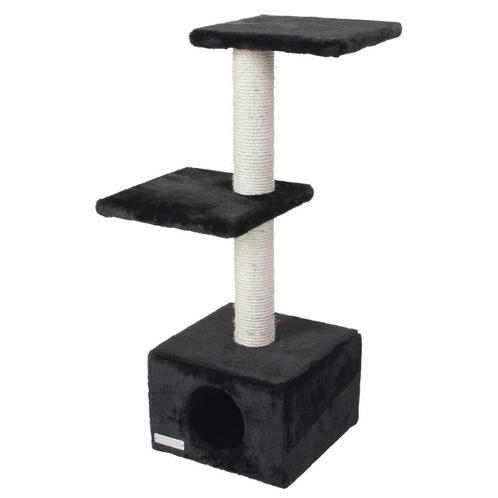 Krabpaal venus sweet, zwart, 30x30x85cm - kerbl, Dieren en Toebehoren, Katten-accessoires, Nieuw