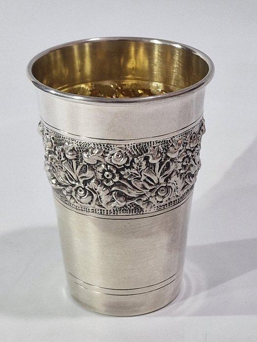 Beker - .925 zilver - Judaica kiddush beker, Antiek en Kunst, Antiek | Zilver en Goud