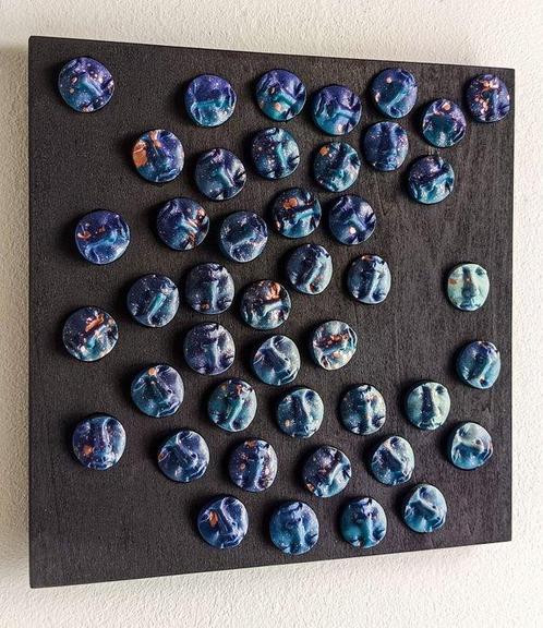 Salvatore Alibrio - Rolling faces - Flow, Antiek en Kunst, Kunst | Schilderijen | Modern