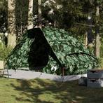 vidaXL Tente de camping à dôme 4 personnes camouflage, Caravans en Kamperen, Tenten