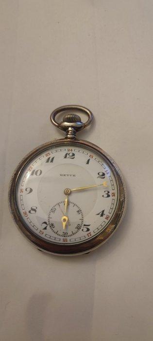 Revue - [pcket watch silver - pocket watch No Reserve Price, Handtassen en Accessoires, Horloges | Heren