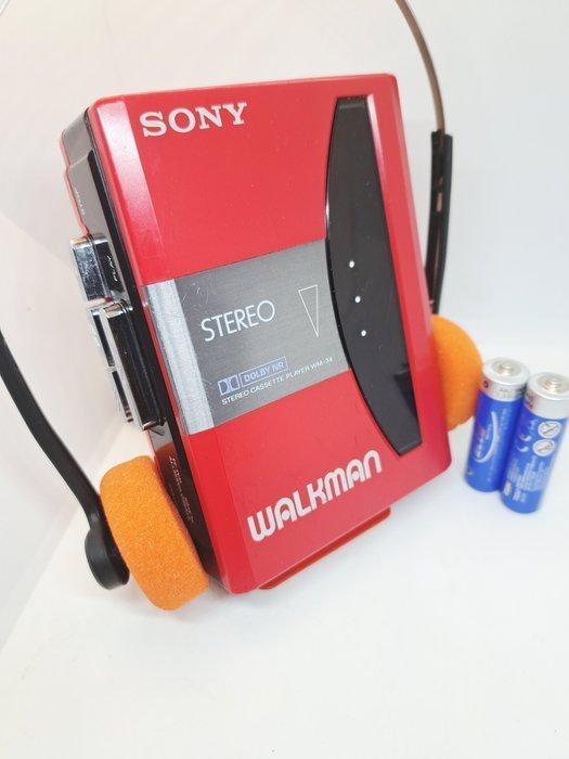 Sony - Walkman WM-34- from Japan in rare red color, fully, Audio, Tv en Foto, Radio's