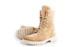 Gabor Veterboots in maat 39,5 Beige | 25% extra korting, Kleding | Dames, Verzenden, Beige, Overige typen, Gabor