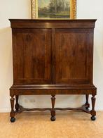 Meuble cabinet sur pied - Kruispootkabinet, cabinet baroque, Antiquités & Art