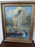 Jan Kelderman (1914-1990 ) - Het oude pakhuis bij de