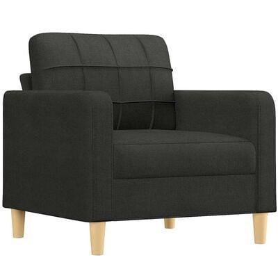 Fauteuil Zwart Stof | OP = OP | Knappe Korting!, Huis en Inrichting, Fauteuils, 75 tot 100 cm, 75 tot 100 cm, Nieuw, Verzenden
