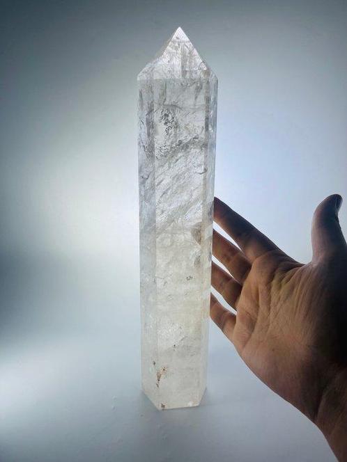 Heldere kwartstoren – Premiumkwaliteit uit Brazilië -, Verzamelen, Mineralen en Fossielen