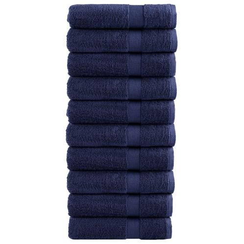vidaXL Badhanddoeken SOLUND 10 st 600 g/m² 100x150 cm, Huis en Inrichting, Badkamer | Badtextiel en Accessoires, Nieuw, Verzenden