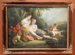 T. Akerman (XX), da François Boucher - Pastorale, Antiek en Kunst, Kunst | Schilderijen | Klassiek