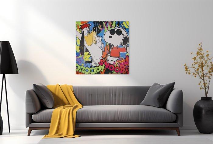 AIIROH - Droopy Vs Snoopy, Antiek en Kunst, Kunst | Designobjecten