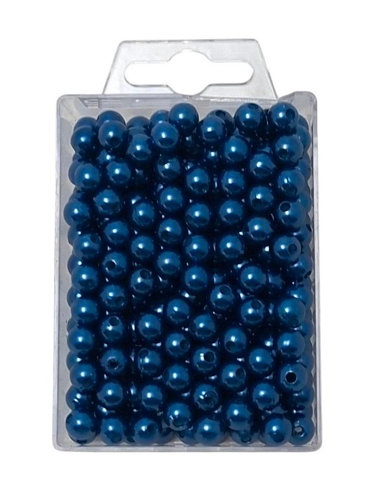 Parels rijgparels 02 Blauw 8 mm, Maison & Meubles, Accessoires pour la Maison | Plantes & Fleurs artificielles