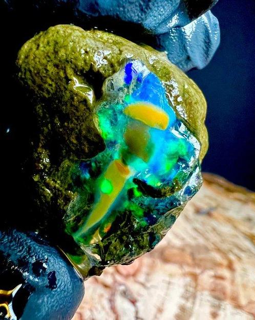Musée - 160 carats - Opale fantome cristaline naturelle, Verzamelen, Mineralen en Fossielen
