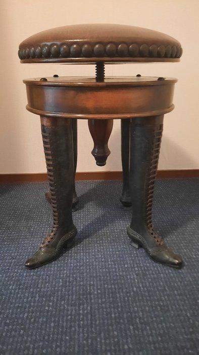 Stoel - Custom/Uniek model - Brons - Piano stoel, Antiek en Kunst, Curiosa en Brocante