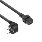 2M IEC Lock C19 Rechte Hoek Stroomkabel 250V 16A - AK5043, Doe-het-zelf en Bouw, Elektriciteit en Kabels, Verzenden, Nieuw