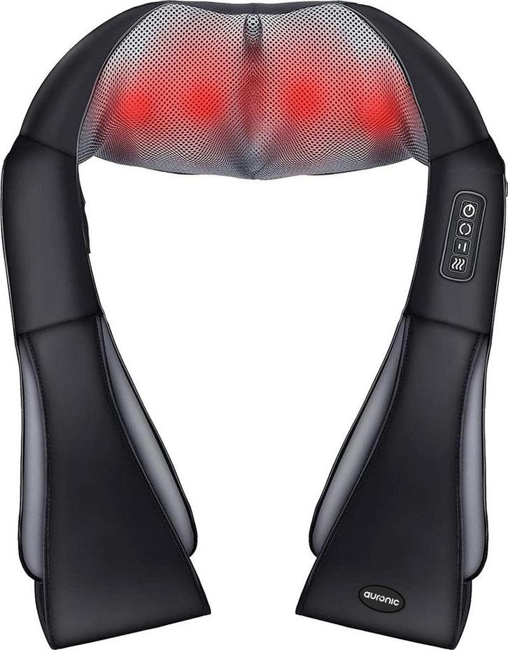 2dekans | Auronic Draadloos Shiatsu Massagekussen -, Huis en Inrichting, Bureaus, Ophalen of Verzenden