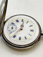 Victoria Cilindro Argento . Quadrante raro . 10 Rubis ., Nieuw