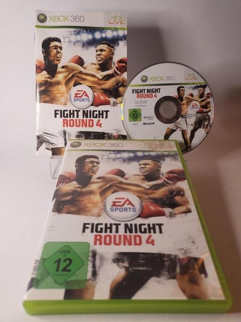Fight Night Round 4 Xbox 360, Games en Spelcomputers, Games | Xbox 360, Zo goed als nieuw, Ophalen of Verzenden