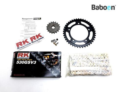 Ketting Set Suzuki GSX R 1000 2001-2002 (GSXR1000 K1/K2), Motoren, Onderdelen | Suzuki, Gebruikt, Verzenden