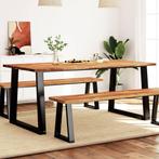 vidaXL Table à manger 180x90x75 cm bois dacacia solide, Maison & Meubles, Tables | Tables à manger, Neuf, Verzenden