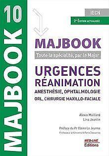 Urgences, réanimation, anesthésie, ophtalmologie, O...  Book, Livres, Livres Autre, Envoi