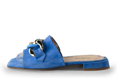Gabor Slippers in maat 40½ Blauw | 5% extra korting, Kleding | Dames, Schoenen, Blauw, Gedragen, Slippers, Verzenden