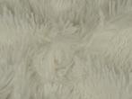 10 meter langharig bont - wit - Pluche stoffen, Verzenden, 120 cm of meer, Wit, Polyester