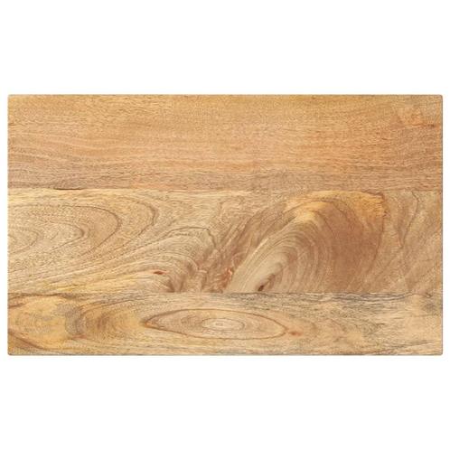 vidaXL Tafelblad rechthoekig 40x20x2,5 cm massief mangohout, Huis en Inrichting, Tafelonderdelen, Nieuw, Verzenden