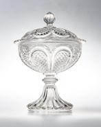 Val Saint Lambert - Schaal - persglas - Compotier Diamants, Antiek en Kunst