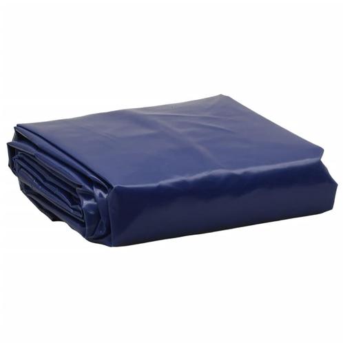 vidaXL Dekzeil 650 g/m² Ø 4 m blauw, Doe-het-zelf en Bouw, Overige Doe-Het-Zelf en Bouw, Nieuw, Verzenden