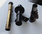 Field telescope, Marine telescope - Lot de 3 Instruments, Antiek en Kunst