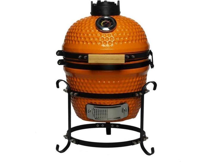 Online veiling: PATTON, 13 inch, Kamado Houtskool BBQ, Tuin en Terras, Houtskoolbarbecues, Nieuw